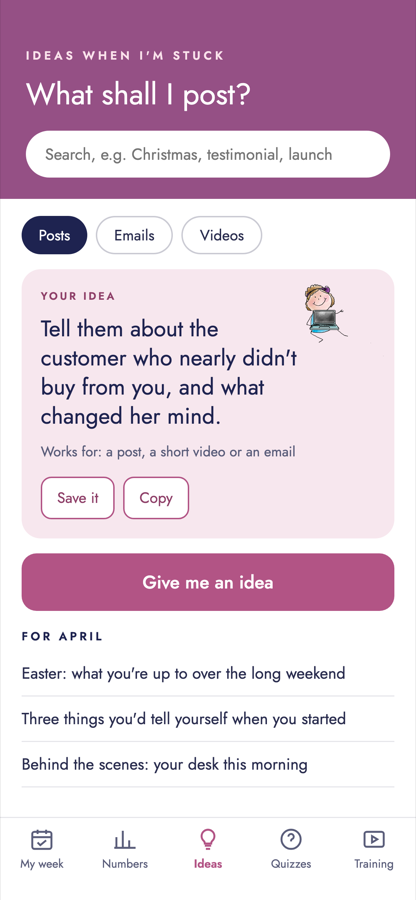 The planner app